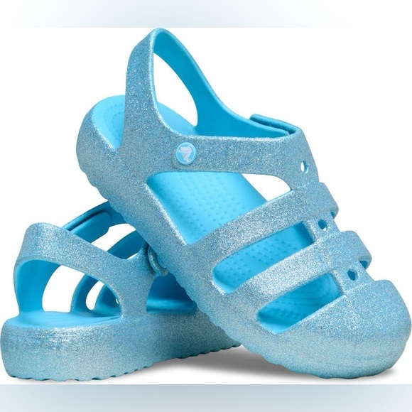 CROCS Other - Crocs Kids Classic Fisherman Glittermistt, Size 7 & 8